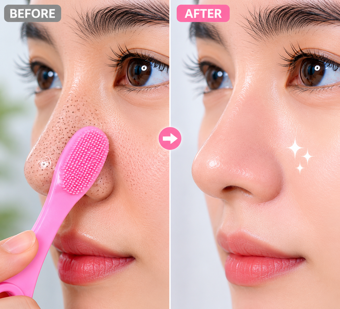 Silicone Nose Pore Cleaning Brush