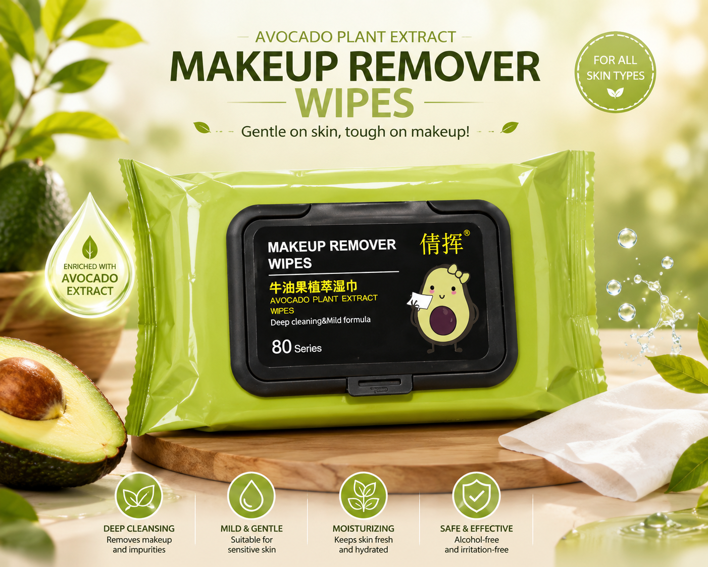 Make-up Remover Facial Wipes
