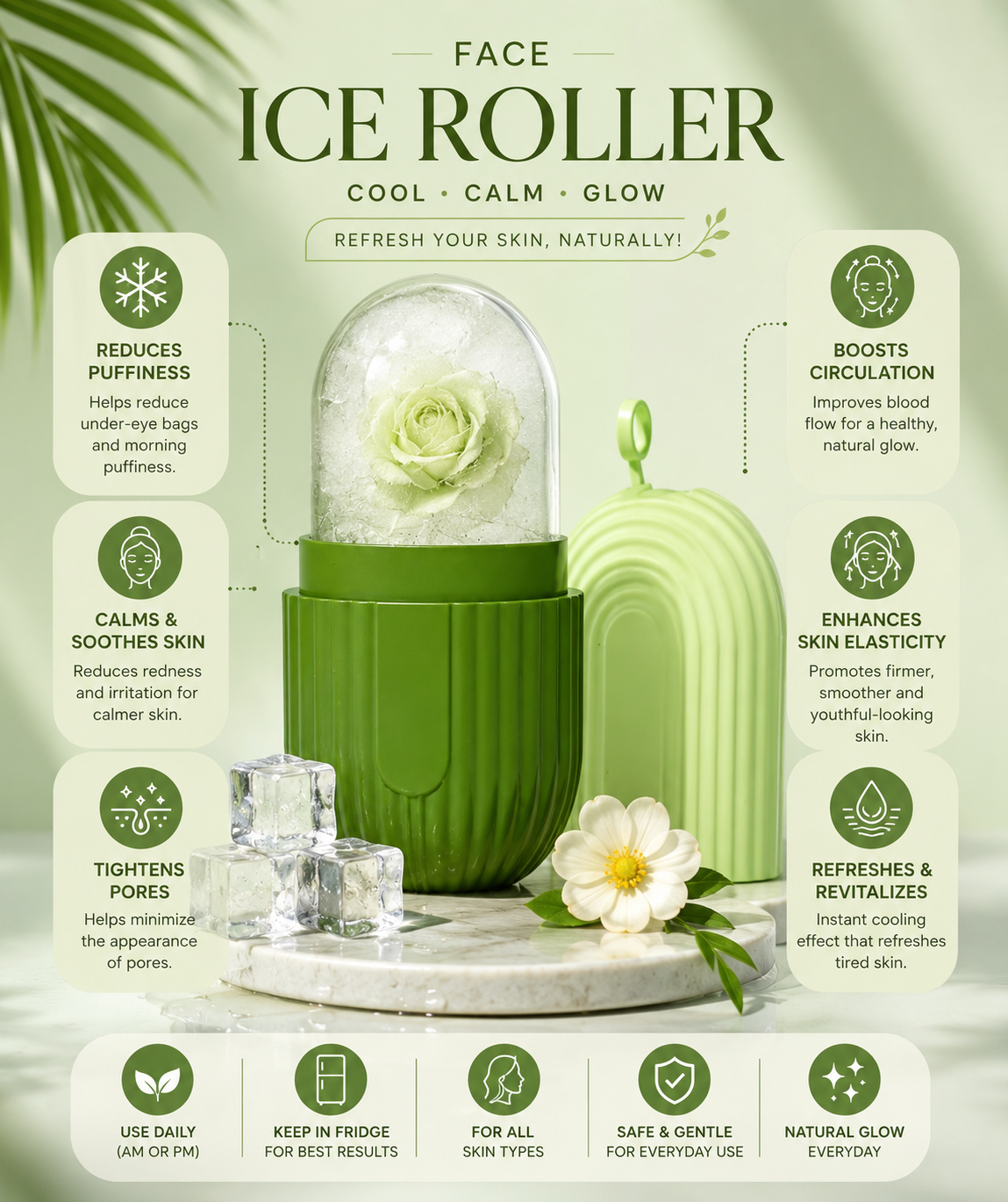 Ice Roller for Face Massage & skin care in Pakistan