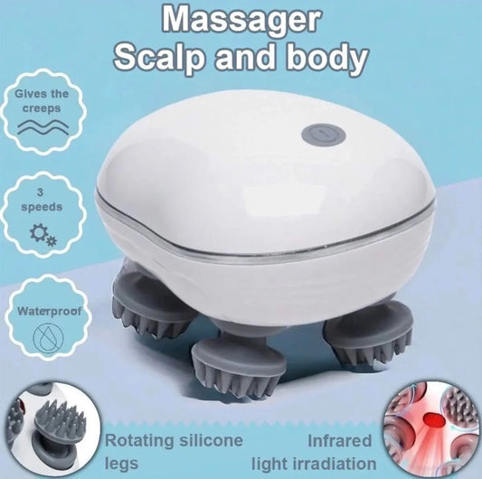 Head, Scalp & Body Massager