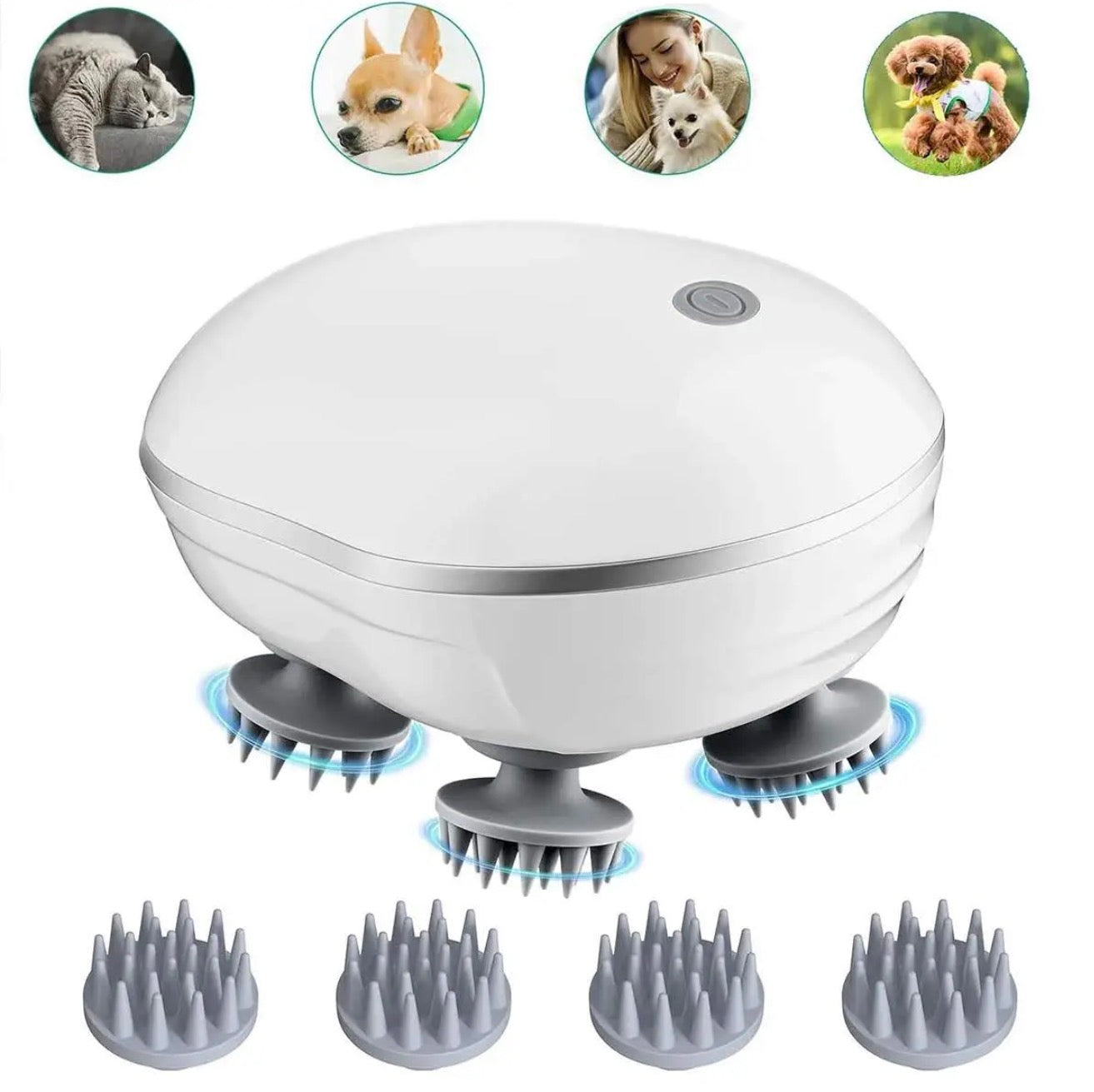 Head, Scalp & Body Massager